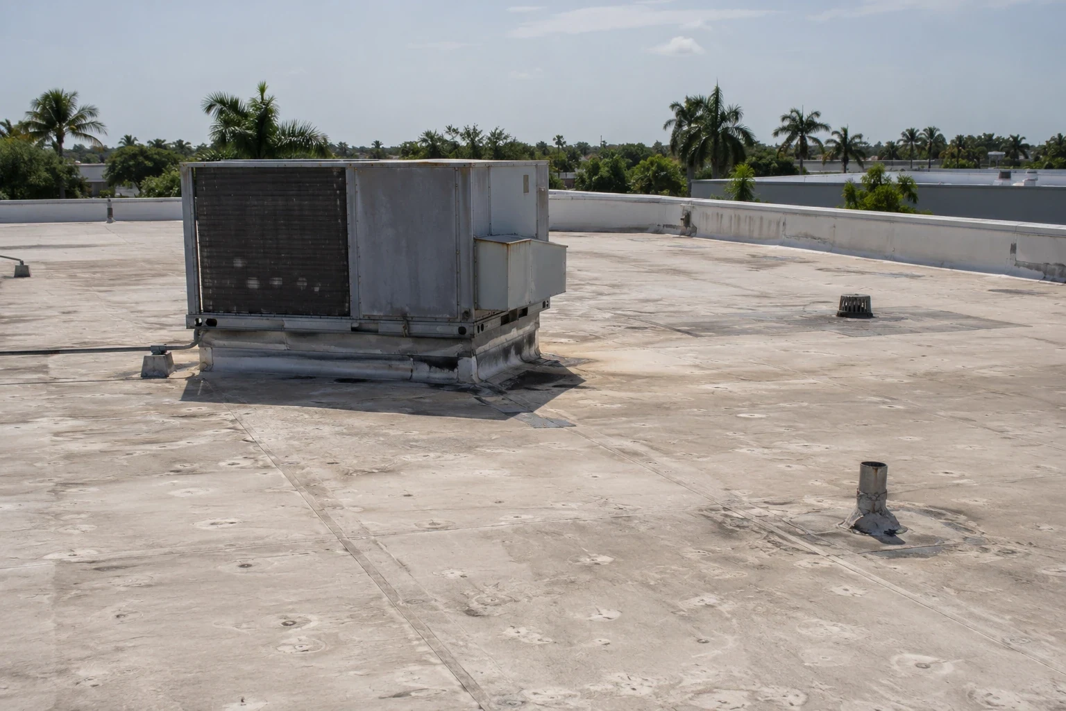Commercial Wind Damage Roof Repair in Hialeah, FL
