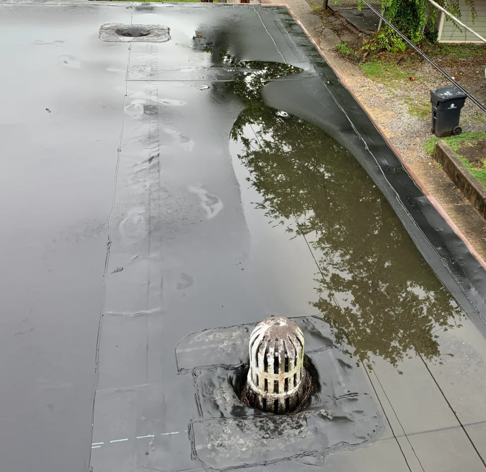 Commercial Roof Flashing Failure Repair in Hialeah, FL Commercial Roof Flashing Failure Repair in Hialeah, FL