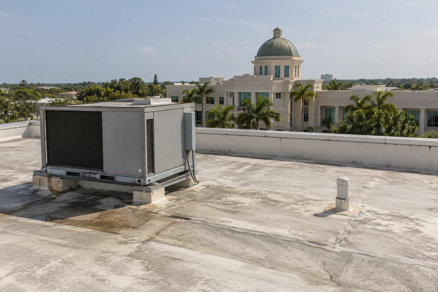 Office Building Roofing in Hialeah, FL