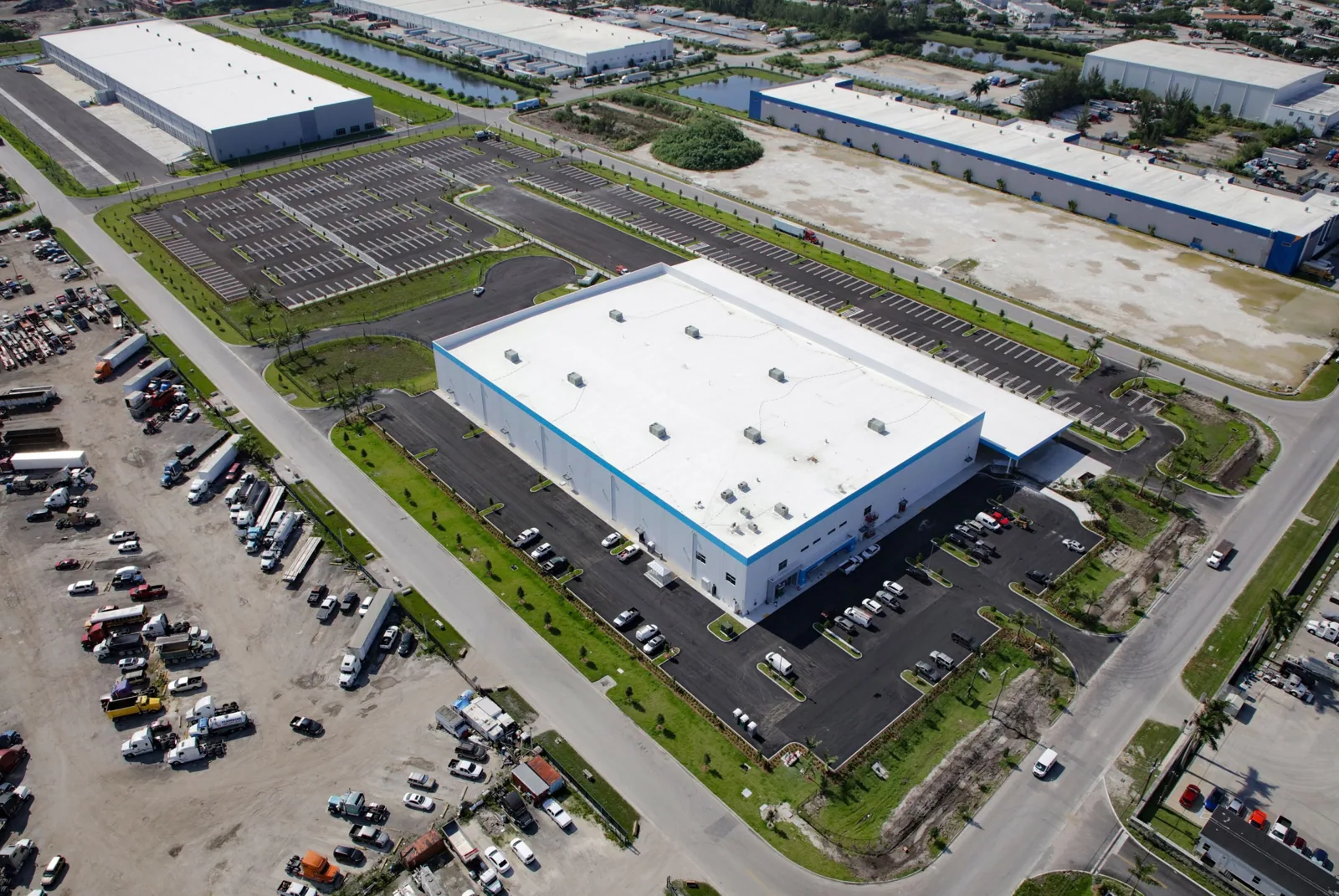 Commercial Roofing at the NW 107th Corridor, Hialeah Gardens, FL