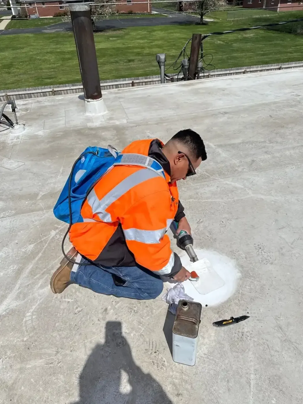 Commercial roof inspection in Hialeah, FL