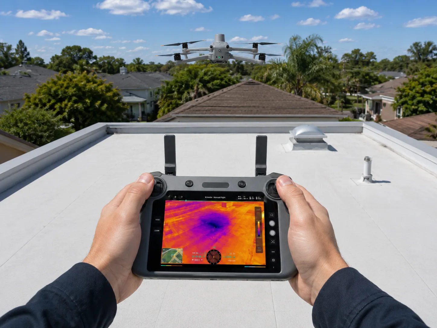 Infrared Moisture Survey for Commercial Roofs in Hialeah, FL Infrared Moisture Survey for Commercial Roofs in Hialeah, FL