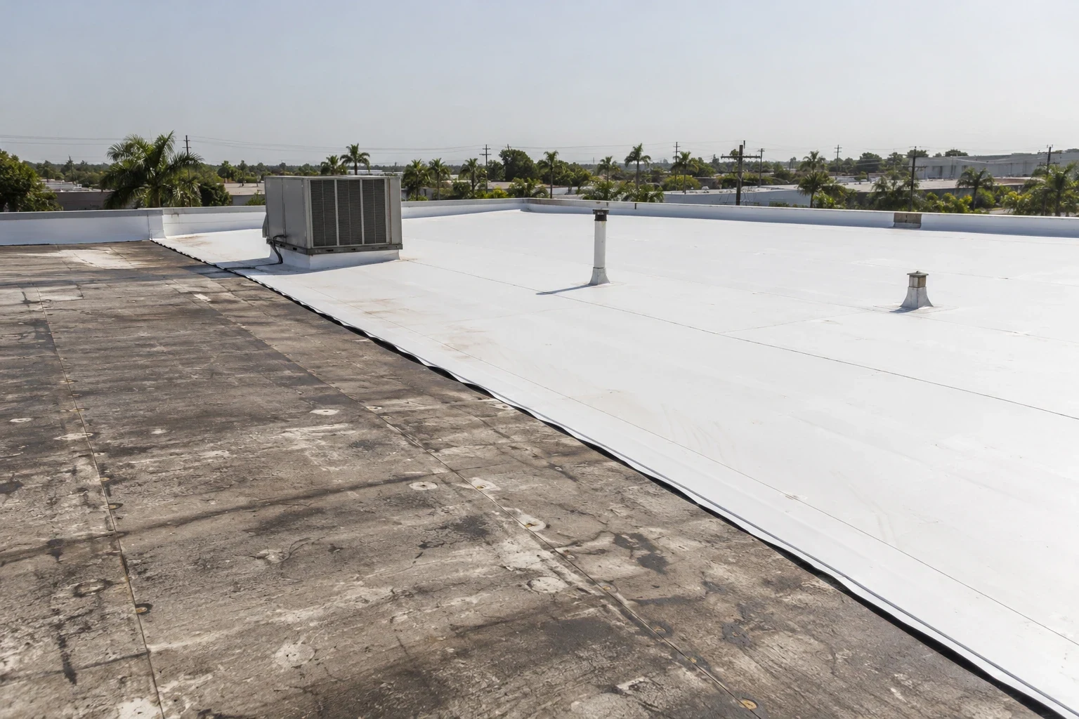 Commercial Roof Recover and Overlay in Hialeah, FL Commercial Roof Recover and Overlay in Hialeah, FL
